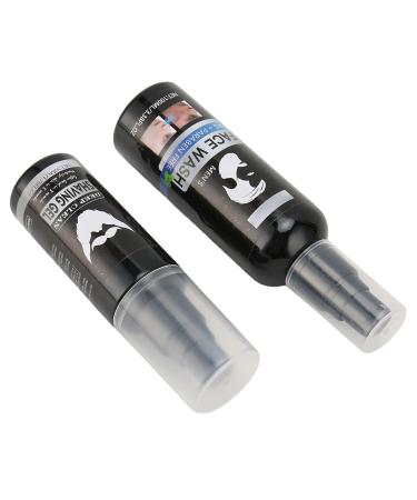 Moisturizing Beard Gel with Plant Extracts for Men - Gentle Facial Cleaner & Refreshing Face Wash - 50ml & 100ml | International Shipping - Buy Online on GoSupps.com