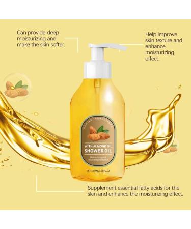 2PCS Coconut Oil Bath Oil - Clean Body Moisturize Skin Nourish Skin Soften Skin Strengthen Skin Barrier Improve Smoothness - Buy Online on GoSupps.com