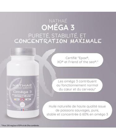 Omega 3: Dietary Supplement - Omega 3 EPAX Balanced EPA and DHA Intake - Pure Stable and Concentrated Wild Fish Oil - 120 Capsules - Buy Online on GoSupps.com