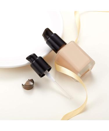 4-Piece Black Plastic Foundation Pump Set for Estee Lauder Double Wear Foundation - Buy Online on GoSupps.com
