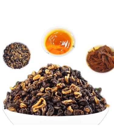 Yunnan Mi Yun Jin Luo Dian Hong Th noir Un bourgeon Une feuille Th noir en feuilles (150g)