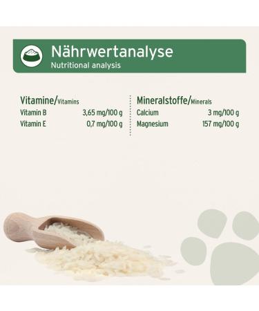 AniForte Rice Flakes for Raw Food 1kg - Barf Supplement for Dogs - Buy Online on GoSupps.com
