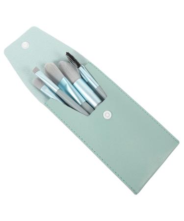 POPETPOP Mini Brush 3 Sets Travel Makeup Brushes Powder Applicator Brush Eyeshadow Brush Girl Makeup Brush Cosmetic Brush Girls Suit Beauty Lip Brush Morandi Fiber Wool Miss Mini