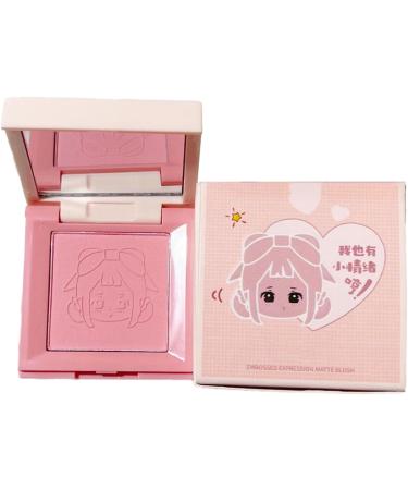 Blush Powder - Cream Blush for Cheeks Matte 4-in-1 Palette | Cute Girl Emoticon Lightweight and Blendable Creamy & Blendable Face Blushes for Eyes Lips & Cheeks Natural Skin Tones Hersil 3 - Buy Online on GoSupps.com