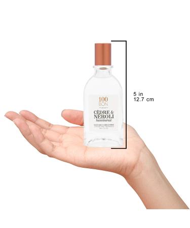 100BON Cedre & Neroli Lumineux Unisex Fragrance Neroli & Cedar Fragrance for Women & Men Soothing Organic Fragrance with Sensual Light & Woody Fragrance - 100% Natural Fragrance Spray 1.7 Fl Oz 1.7 Fl Oz (Pack of 1) - Buy Online on GoSupps.com