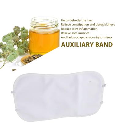 Castor Oil Pack for Liver Detox - Reusable Bio-Rhombus Wrap with Adjustable Band | Relieve Constipation & Inflammation (Type 2) - Buy Online on GoSupps.com