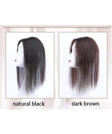 Double Silk Base Human Hair Topper 2.5"x4" Handmade Crown for Bald Women - Buy Online on GoSupps.com