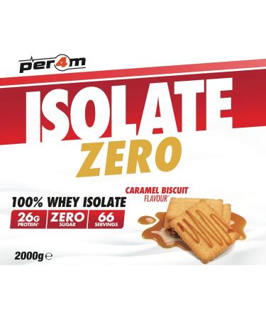  per4m Per4m Isolate Zero Caramel Biscuit 2kg - Buy Online on GoSupps.com