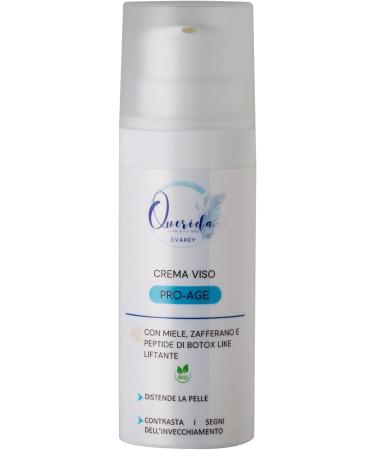  Querida Querida Supreme Pro Age Face Cream with Honey and Saffron - Moisturizing Anti-Wrinkle Treatment with Hyaluronic Acid and Botox-Like Complex - Made in Italy - 50ml - Buy Online on GoSupps.com