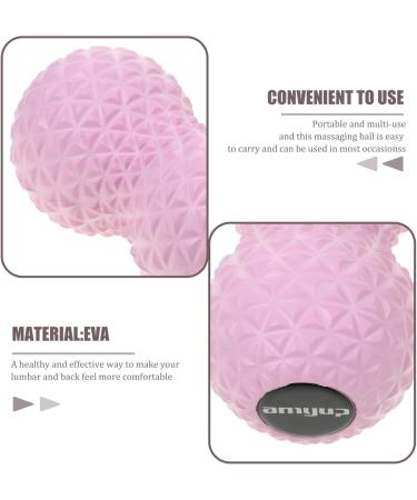 Lurrose Peanut Massage Ball | Double Lacrosse Roller for Deep Tissue & Myofascial Release Trigger Points & Acupuncture Massage Tool - Buy Online on GoSupps.com