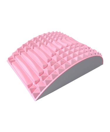 Generic Portable Lumbar Support Device for Muscle Relaxation And Posture Correction Pink