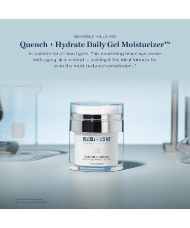 Quench + Hydrate Daily Gel Moisturizer | Anti-Aging Face & Neck Cream with Niacinamide | Smooth Plump and Hydrate Skin Globally - Buy Online on GoSupps.com