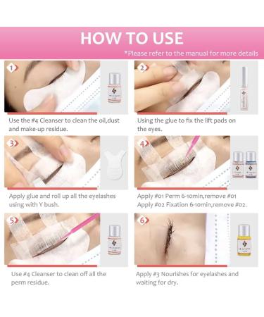 Eyelash Lifting Kit | 10-Piece Lash Lift Kit by CM Lashes | German Description | Enhance Your Look with Easy DIY Eyelash Lifts - Buy Online on GoSupps.com