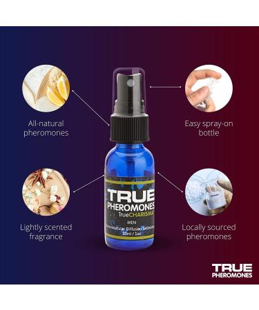 TRUE Charisma - Two Shot Confidence Boost Pheromones For Men  - Buy Online on GoSupps.com