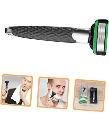Professional Razor Plane Set for Men | Stainless Steel Eyebrow Trimmer & Short Handle Razor Blade - Buy Online on GoSupps.com