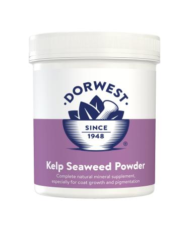 Dorwest Kelp Seaweed Powder 250g Natural Multivitamin Powder for Dogs and Cats Natural Mineral Supplement for Coat Growth and Pigmentation