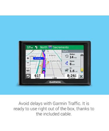 Garmin Drive 52 and Traffic  GPS Navigator with 5 Display  Simple On-Screen Menus and Easy-to-See Maps Drive 52 & Traffic Navigator - Buy Online on GoSupps.com