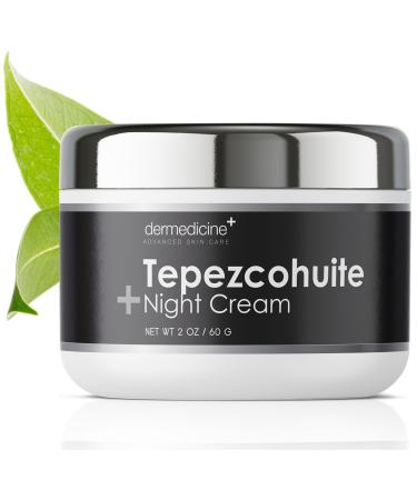 Tepezcohuite Cream Original Enhanced Formulation with Mexican Origins Mexico Night Cream Tepesquehuite Crema Beauty Products from Milagrosa Tepezcohuite Powder Para La Cara Skin Care 2oz 2 Fl Oz (Pack of 1)