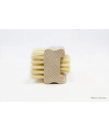 Natural Wooden Nail Brush Set - 3 Pcs for Effective Hand & Fingernail Cleaning | Eco-Friendly & Durable - Buy Online on GoSupps.com