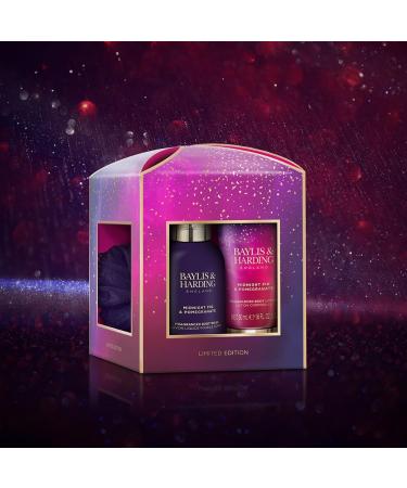 Baylis & Harding Midnight Fig & Pomegranate Luxury Essentials Treat Box Gift Set - Vegan Friendly (1 Pack) - Buy Online on GoSupps.com