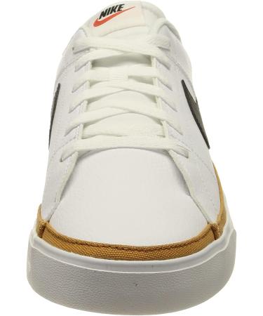 Nike Men's Court Legacy Gymnastics Shoe 10 White Black Desert Ochre | Gum Light Brown - Shop Now! - Buy Online on GoSupps.com