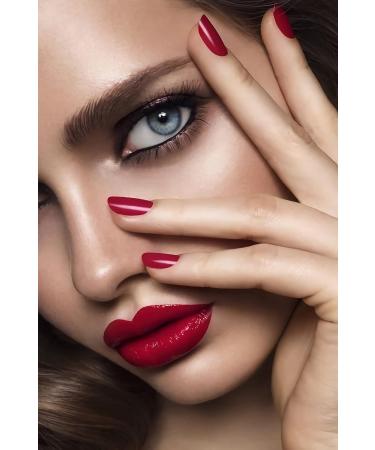 BOQJAH Short Square Purple Luster Press on Nails - 24Pcs Full Cover Artificial Acrylic False Nails for Women and Girls - Buy Online on GoSupps.com