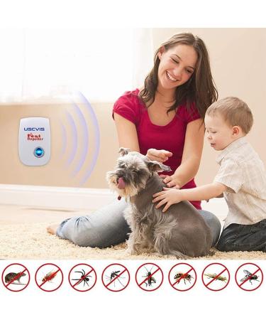 Bestzy Ultrasound Pest Control Repeller - 4-Piece Electronic Insect Defense for Cockroaches Mice & Mosquitoes - Effective International Shipping - Buy Online on GoSupps.com