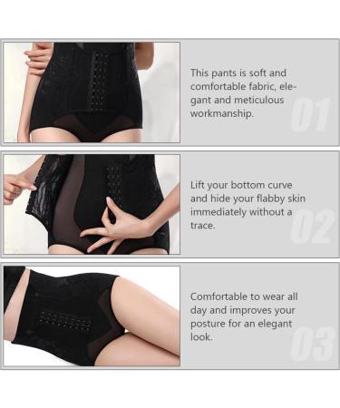 High Waist Sauna Belly Trainer Belt - Black Corset Body Shaper for Postnatal Recovery - Size L - Buy Online on GoSupps.com