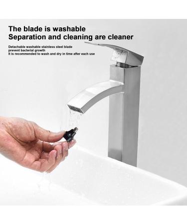 Ear and Nose Hair Clipper Professional Painless Facial Hair Trimmer No Pull No Cut Double Edge Nose Hair Clipper Nose Hair Remover Personal Detailer Tebinzi - Buy Online on GoSupps.com