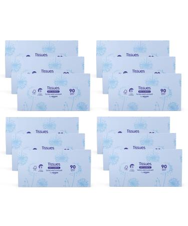 by Amazon 3-Ply Facial Tissues 1080 Count 12 Packs of 90 (Formerly Presto!) - Buy Online on GoSupps.com