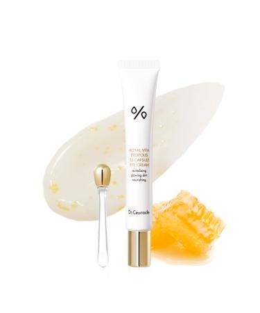 Dr.Ceuracle  Royal Vita Propolis Capsule Eye Cream | Vitamin Collagen Capsule with Applicator | Fomulated 33.5% Propolis Extract for Brightening  Dark Circles and Puffiness | Anti Aging Serum Reduce Fine Lines and Wrink...