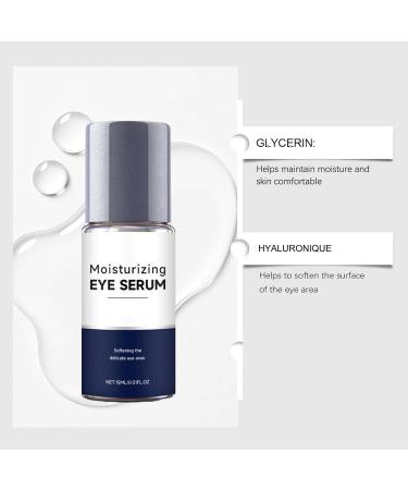  JASUBAI Hyaluronic acid eye serum under-eye cream for dark circles puffiness wrinkles and under-eye bags anti-aging moisturizing nourishing and brightening reduces - Buy Online on GoSupps.com