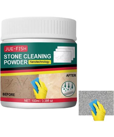 Marble Stain Remover - 4.22oz Natural Stone Shower Cleaner - Environmentally Friendly Countertop Stain Remover for Limestone Terracotta A/v - Buy Online on GoSupps.com