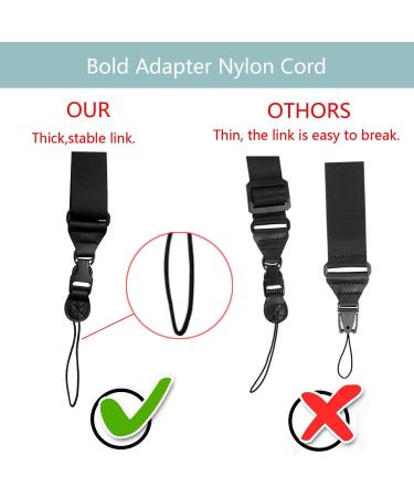 Gowjaw Adjustable Shoulder Strap for iPad/Samsung Tablet Case - Comfortable Nylon Neck Lanyard for Camera, Binocular, Laptop & Luggage Bag - Buy Online on GoSupps.com