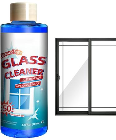 Concentrated Glass Cleaner 100ml Multipurpose Stain Remover For Mirror | Glass Care Products For Bedroom Living Room Bathroom Car Glass Friendly No Scratch Lencyh - Buy Online on GoSupps.com