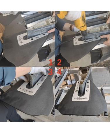 UAN Marine HD200 Hydrofoil Stabilizer | For Boat Outboards 8-40 HP | Premium Black Plastic - Buy Online on GoSupps.com