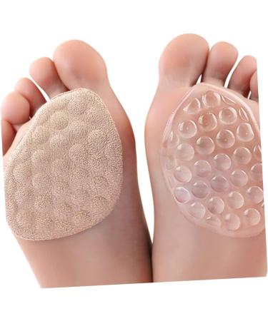 NOLITOY 30 Pairs High Heel Forefoot Pads | Comfortable Flannel Cushion Sleeves & Stickers for Metatarsal Support - Perfect for All Types of Heels - Buy Online on GoSupps.com