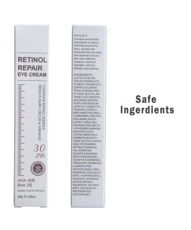 Magic Retinol Eye Cream for Dark Circles Puffiness and Bags Under Eyes Instant Results Firm Eye Tightener Anti Aging Under Eye Cream for Men Women Reduce Fine Lines Wrinkles and Age Spots - 1.06 Oz - Buy Online on GoSupps.com