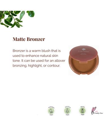 Hanalei Company Lightweight Matte Bronzer Contour Kit - Cruelty Free, Paraben Free Sun Kissed Bronzing Powder - 10g - Buy Online on GoSupps.com
