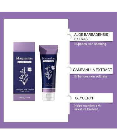 Duqulle Muscle Relaxation Cream 50g Natural Comfort Care Foot Recovery Cream for Home Back Neck Night Time Sports Use Travel Office Life - Buy Online on GoSupps.com