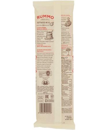  Italian Gourmet E.R. Rummo Fettucce n.15 Pasta Lenta Lavorazione 5 Pieces with Durum Wheat Semolina Bronze Design 500 g + Italian Gourmet Pulp 400 g - Buy Online on GoSupps.com