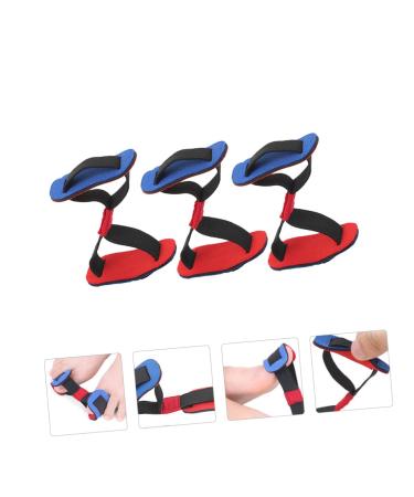 BESPORTBLE Cleat 3pcs Strap Elastic Exercise Bands - Hallux Valgus Brace with Thumb Splint for Bunion Stretcher and Foot Support - Buy Online on GoSupps.com