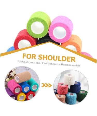 Healeved 24 Rolls Sports Tape - Self-Adherent Muscle Tape for Fitness | Non-Woven Elastic Adhesive Wrap for Injury Prevention - Buy Online on GoSupps.com