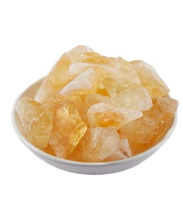 1pc/100g Natural Brazilian Citrine Unprocessed Citrine Rough Stone Specimen Collection Home Decoration and DIY Gifts Home Goods (Color : Yellow Size : 2-3cm 100g) 2-3cm 100g Yellow