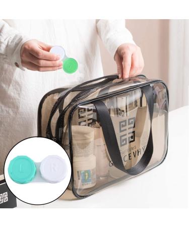 25 Pack Contact Lens Cases Portable Contact Lens Container Contact Lens Soaking Storage Case with L and R Caps 5 Colors - Buy Online on GoSupps.com
