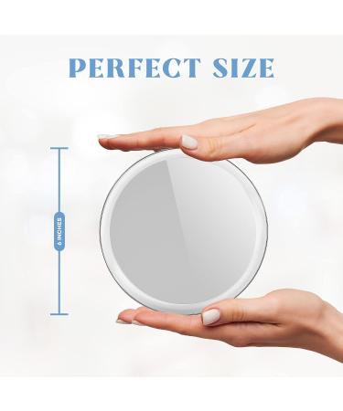 UMEMAE 20X Magnifying Mirror with 3 Suction Cups - 6 Inch for Makeup & Skincare - Easy Mounting - Buy Online on GoSupps.com