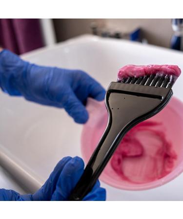 1 x Hair Coloring Brush Hair Dye Brush Hair Brush for Hair Coloring at the Hairdresser or at Home 5.5 x 20.5 cm (Black) - Buy Online on GoSupps.com