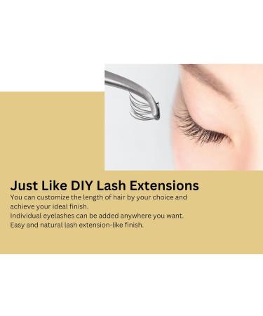 3-Type Quick Extension False Eyelashes | Natural Look | Lightweight & Easy Application | 24 pcs - Perfect for All-Day Wear - Buy Online on GoSupps.com