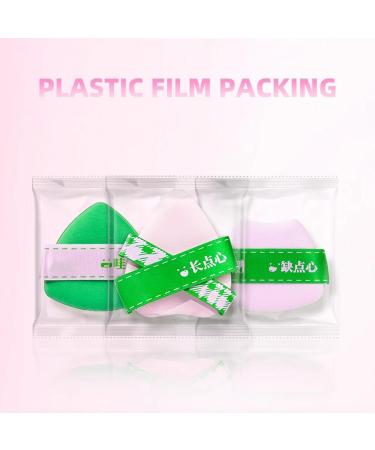 Anulely Puff Makeup Applicator Face Soft Triangle Makeup Puff | Cosmetic Foundation Applicator Soft Triangle Face Puff For Wet And Dry Use Beauty Makeup Tools - Buy Online on GoSupps.com
