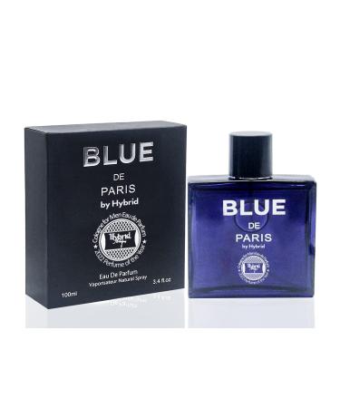 Hybrid & Company Blue De Paris for Ceo Men s Classic Scent Perfume Eau De Toilette Spray 100 ML BLUE DE PARIS for Ceo for men 3.4 Fl Oz (Pack of 1)